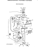 FRESH FOOD SECTION Diagram and Parts List for TFX24PRXBWW  General Electric Refrigerator