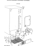 UNIT PARTS Diagram and Parts List for TFX27PRXBBB  General Electric Refrigerator
