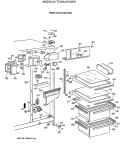 Part Location Diagram of WR09X0575 GE USE GEH WR9X575