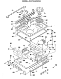 Part Location Diagram of WB18K5382 GE IGNITER WIRE HARNESS