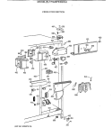 FRESH FOOD SECTION Diagram and Parts List for TFG24PEXBWH  General Electric Refrigerator