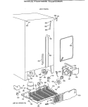 UNIT PARTS Diagram and Parts List for TFG24PRXBBB  General Electric Refrigerator