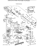 FREEZER SECTION Diagram and Parts List for TFK27PFXBBB  General Electric Refrigerator
