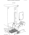UNIT PARTS Diagram and Parts List for TFX24JRXAWW  General Electric Refrigerator