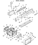 Part Location Diagram of WB57K5103 GE WHITE