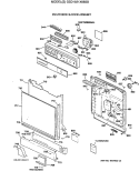 Part Location Diagram of WD24X0223 GE USE GEH WD24X223