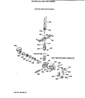 MOTOR - PUMP MECHANISM Diagram and Parts List for GSD1821X66BB  General Electric Dishwasher