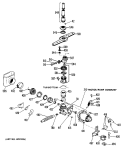 Section Diagram and Parts List for GSD3000B20  General Electric Dishwasher