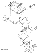 Part Location Diagram of WB36K0101 GE USE GEH WB36K101