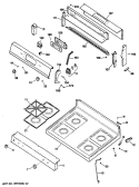 Part Location Diagram of WB37K0016 GE BRKT TIMER
