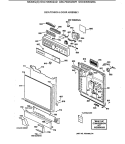 Part Location Diagram of WD27X0509 GE USE GEH WD27X509