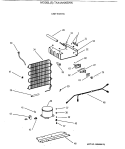 UNIT PARTS Diagram and Parts List for TAX4ANXBWN  General Electric Refrigerator