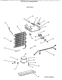UNIT PARTS Diagram and Parts List for TAX4DNXBWH  General Electric Refrigerator