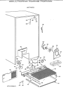 UNIT PARTS Diagram and Parts List for TPX24PRYABB  General Electric Refrigerator
