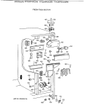 FRESH FOOD SECTION Diagram and Parts List for TFX24PRXCAA  General Electric Refrigerator