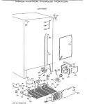 UNIT PARTS Diagram and Parts List for TFX24PRXCAA  General Electric Refrigerator