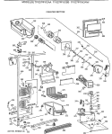 FREEZER SECTION Diagram and Parts List for TFX27PFXCBB  General Electric Refrigerator