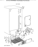 UNIT PARTS Diagram and Parts List for TFX27PRXCBB  General Electric Refrigerator