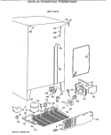 UNIT PARTS Diagram and Parts List for TFX25ZRYAWW  General Electric Refrigerator