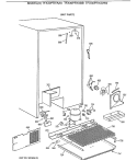 UNIT PARTS Diagram and Parts List for TFX30PRYABB  General Electric Refrigerator