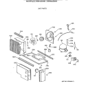 UNIT PARTS Diagram and Parts List for ZISW42DWA  General Electric Refrigerator
