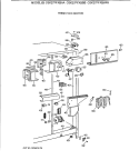 FRESH FOOD SECTION Diagram and Parts List for CSK27PFXBWW  Hotpoint Refrigerator