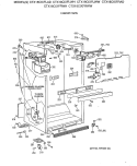 CABINET PARTS Diagram and Parts List for CTX18CIXFLWW  Hotpoint Refrigerator