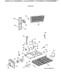UNIT PARTS Diagram and Parts List for CTX18GAXGRAA  Hotpoint Refrigerator