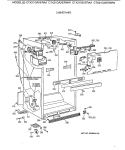 CABINET PARTS Diagram and Parts List for CTX21GIXERAA  Hotpoint Refrigerator