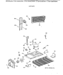 UNIT PARTS Diagram and Parts List for CTX21GIXERAA  Hotpoint Refrigerator