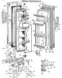 Part Location Diagram of WR02X7840 GE PLATE BEAR