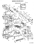 Part Location Diagram of WR02X7945 GE DEFLECT EVAP