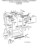 CABINET PARTS Diagram and Parts List for CTX18GAXJRAA  Hotpoint Refrigerator