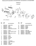 ICEMAKER Diagram and Parts List for MTX18GAXHRWW  General Electric Refrigerator