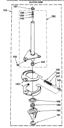 CLUTCH ASM Diagram and Parts List for WSM2420SAZWW  General Electric Washer Dryer Combo