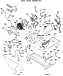 Part Location Diagram of WE25X0207 GE USE GEH WE25X207