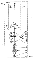Section Diagram and Parts List for WSM2480SEZWW  General Electric Washer Dryer Combo