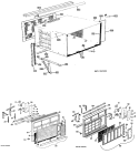 Part Location Diagram of WJ28X0500 GE USE GEH WJ28X500
