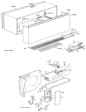 Section Diagram and Parts List for A2B593EPASQ1  General Electric Air Conditioner