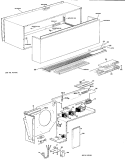 Section Diagram and Parts List for A2B683EPASW1  General Electric Air Conditioner