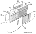 Section Diagram and Parts List for AJC09DPT1  General Electric Air Conditioner