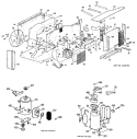 Part Location Diagram of WJ79X0344 GE CONTROL PLATE