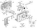 Part Location Diagram of WJ94X0336 GE FAN MOTOR