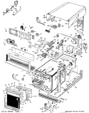 Part Location Diagram of WB55X0429 GE PANEL INNER