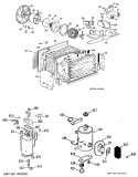 Part Location Diagram of WJ20X0433 GE CAPACITOR