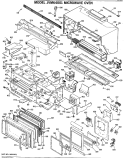 Part Location Diagram of WB27X5243 GE KEY PANEL Assembly
