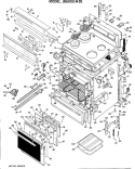 Part Location Diagram of WB24X5155 GE SWITCH