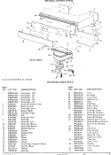 BLOWER PARTS ONLY Diagram and Parts List for JHP67G*D1  General Electric Range