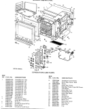 Part Location Diagram of WB56X1047 GE PANEL Right Hand
