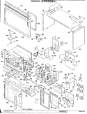 Part Location Diagram of WB27X5238 GE KEY PANEL Assembly